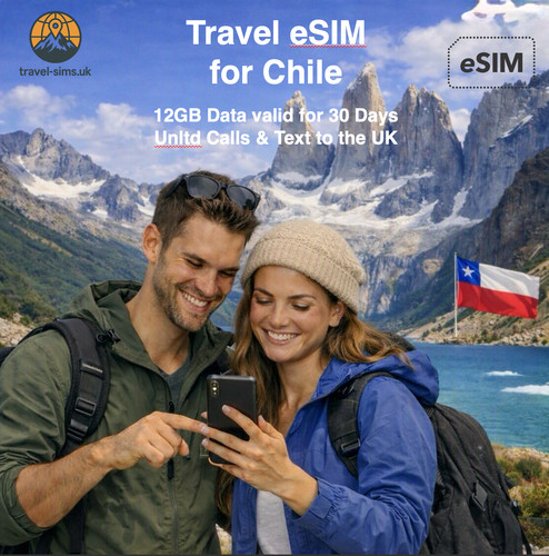 Esim viaggio per cile - esim,