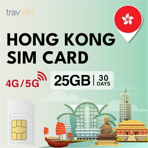 Travsim hong kong sim - hong, card