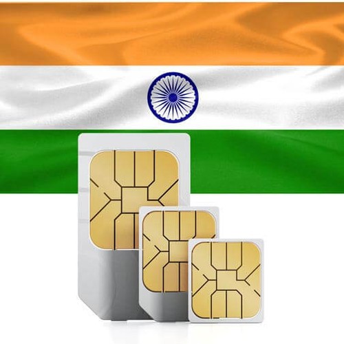 India carta sim - carta, prepagata