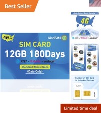 Scheda SIM 4G LTE 12 GB 180