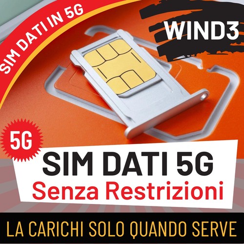 Sim dati senza - sim, in