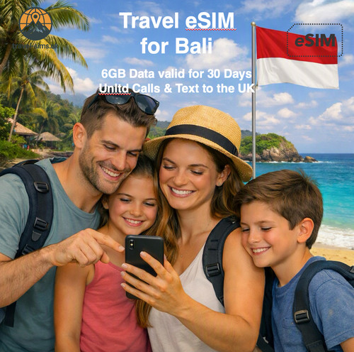 Esim viaggio per - bali,