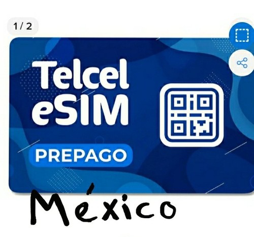 Scheda sim digitale - sim, telcel