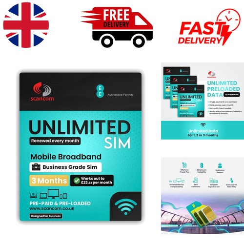 Unlimited data sim - unlimited, 5g