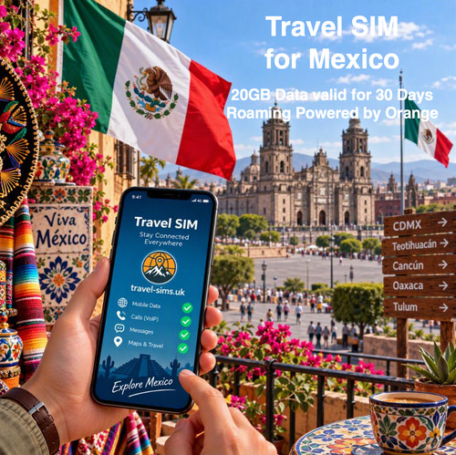 Sim viaggio per messico - sim, da
