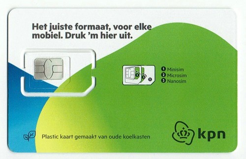 Scheda sim kpn per roaming - scheda, nl
