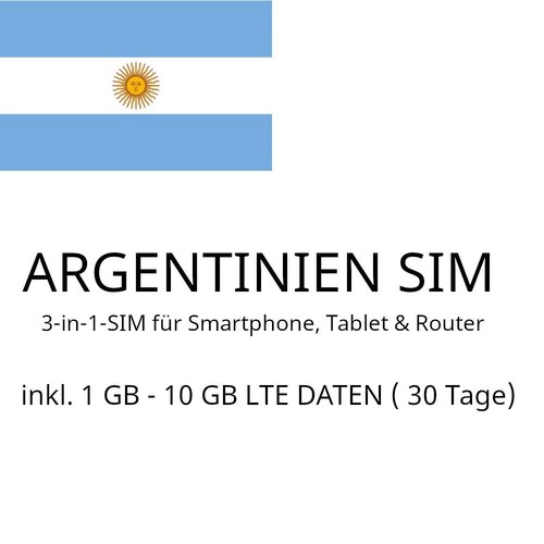 Sim turistica per argentina - turistica,