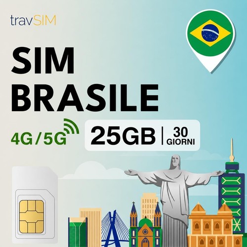 Travsim brasile sim card - sim,