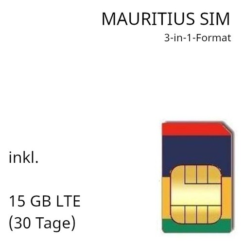 Sim turistica per mauritius - sim, e