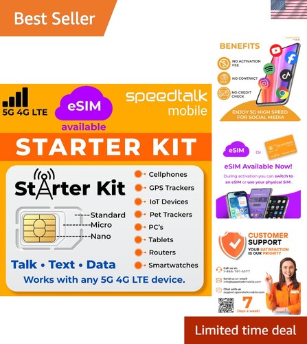Starter kit scheda sim - kit,