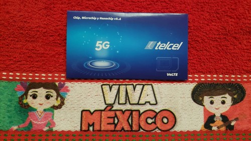 Scheda sim messico telcel - sim,