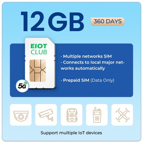 Eiotclub 12gb scheda sim dati - 12gb,